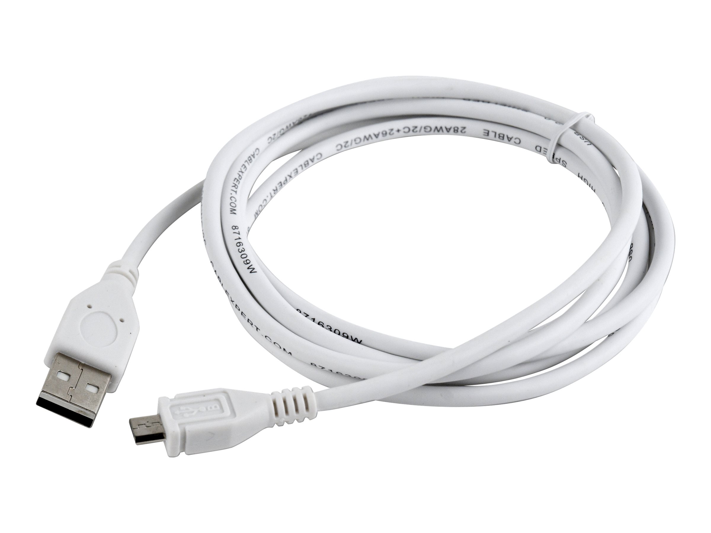 xyz - Gembird Kabel micro USB 2.0 1.8m biały - abc