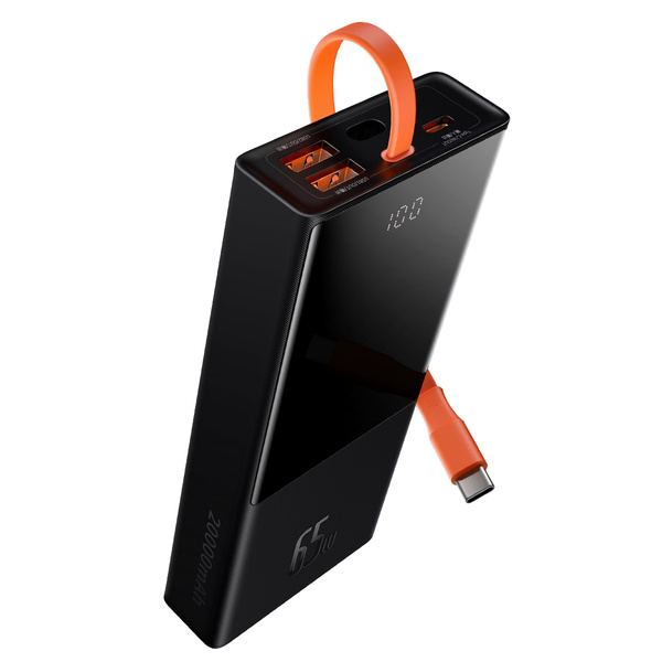 xyz - PowerBank Baseus Elf Digital Display Fast Charging  20000mAh 65W czarny - abc