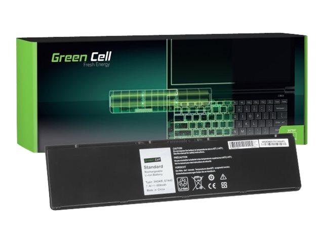 xyz - Bateria Green Cell do Dell Latitude E7440 34GKR F38HT 4 cell 7,4V - abc