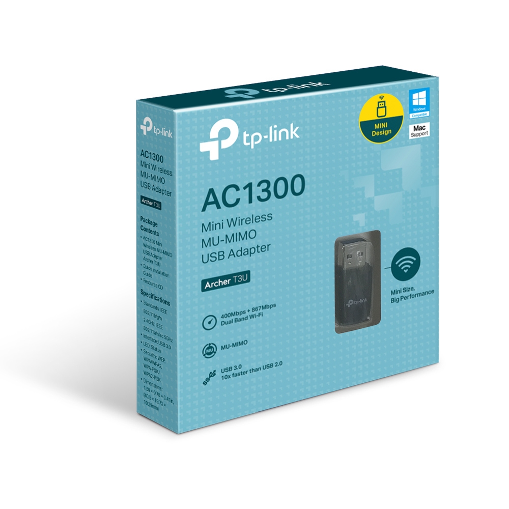 xyz - Karta sieciowa TP-LINK Archer T3U USB 3.0 - abc