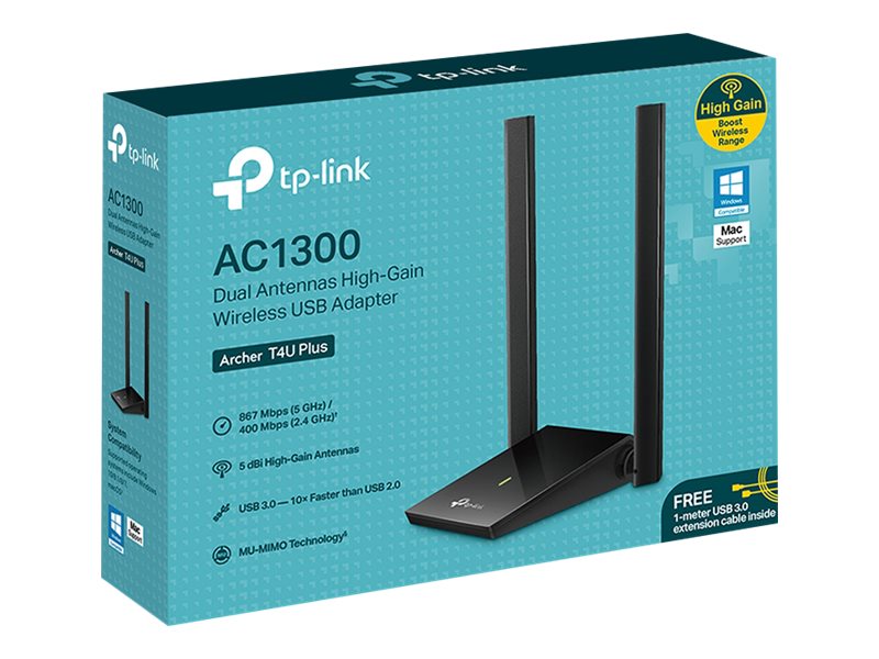 xyz - Karta sieciowa TP-Link Archer T4U Plus WiFi AC1300 USB - abc