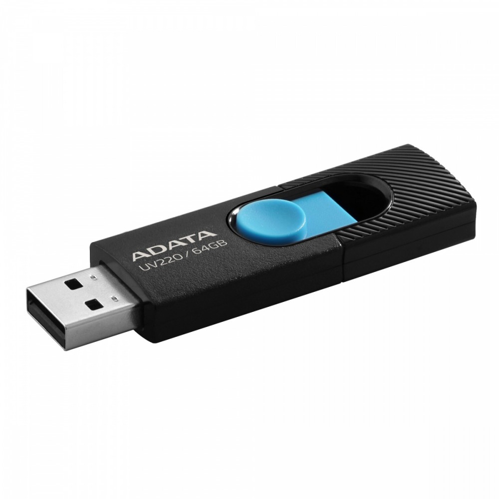 xyz - Adata UV220 64GB USB2.0 Czarno-niebieski - abc