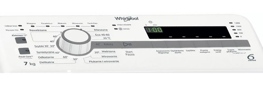 xyz - Pralka Top Whirlpool NTDLR7220SSPL/N - abc