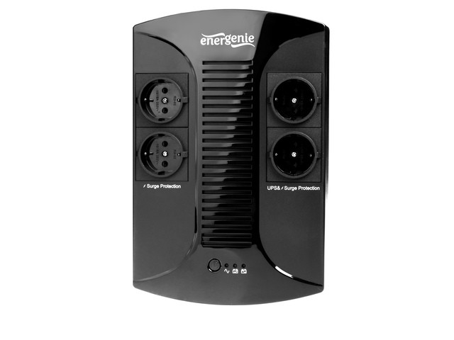 xyz - UPS ENERGENIE LINE-INTERACTIVE 650VA LED 4XSCHUKO 230V FLOOR - uszkodzone opakowanie - abc