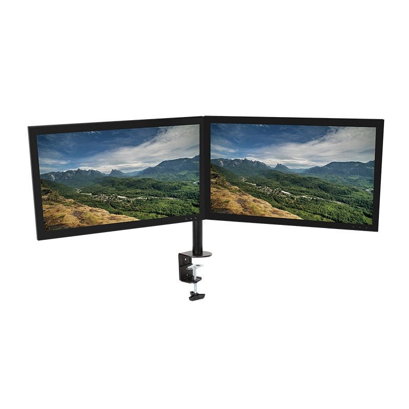 xyz - Uchwyt do monitora podwójny LCD/LED LogiLink VESA 100x100, 13-27" - abc