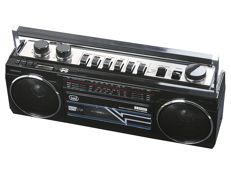 xyz - Boombox Trevi RR501 Czarny - abc