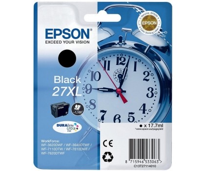 xyz - Epson Tusz T2711 BLACK  17.7 ml do WF-3620/7110/7610 - abc