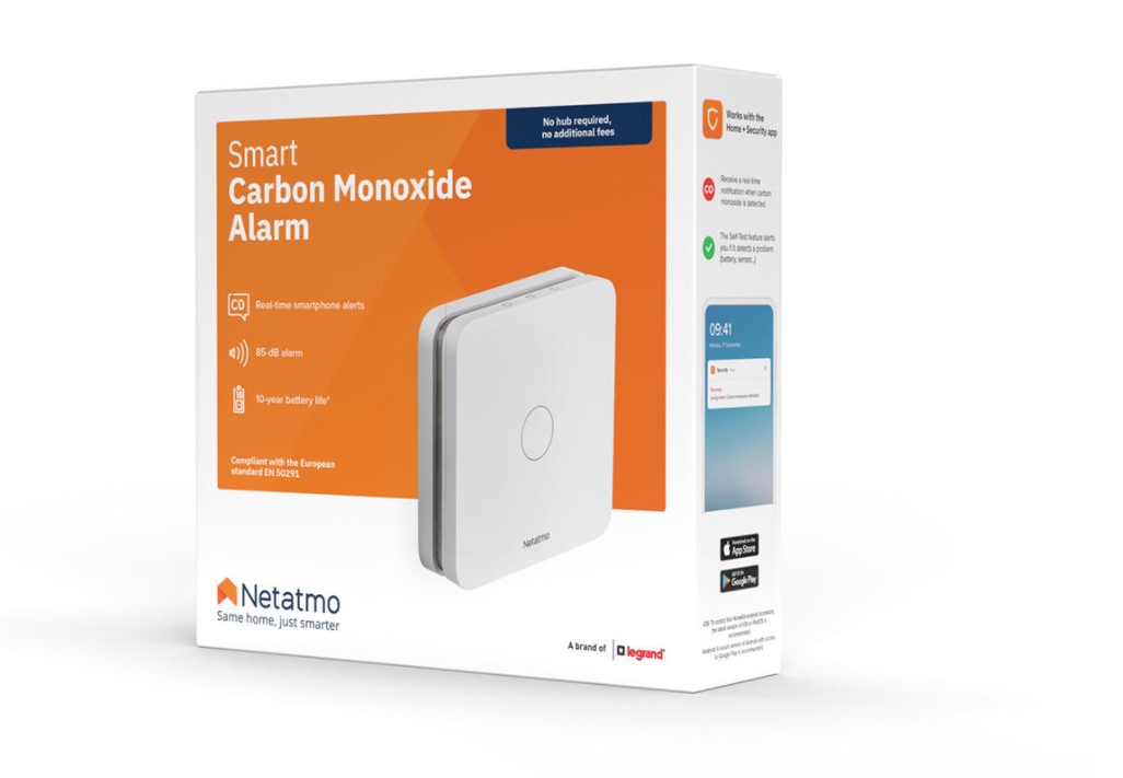 xyz - Inteligentny czujnik czadu Netatmo Smart Carbon Monoxide Alarm - abc