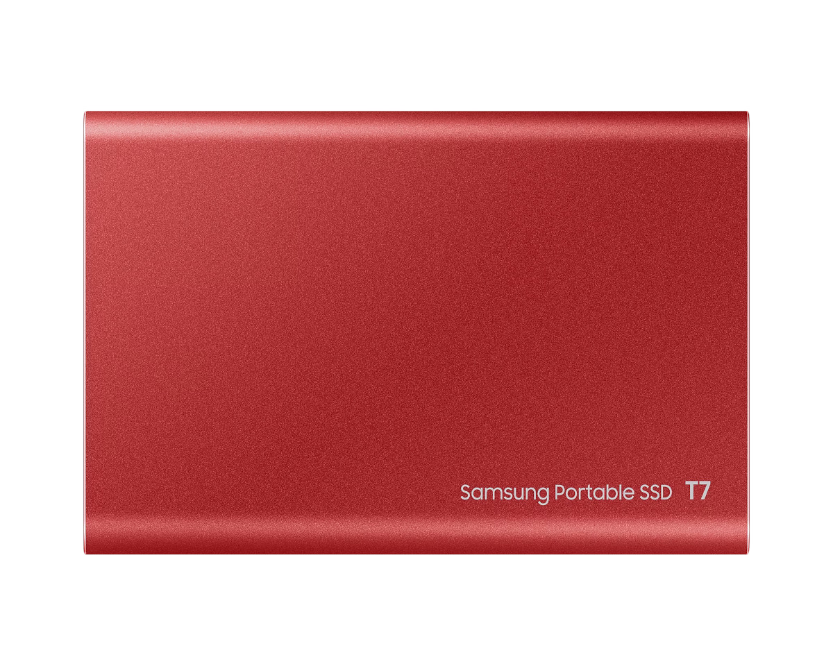 xyz - Dysk SSD Samsung Portable T7 2TB Czerwony - abc