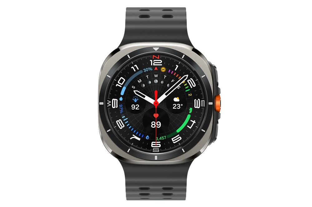 Samsung Galaxy Watch Ultra LTE L705 Tytanowy srebrny (czarny pasek)