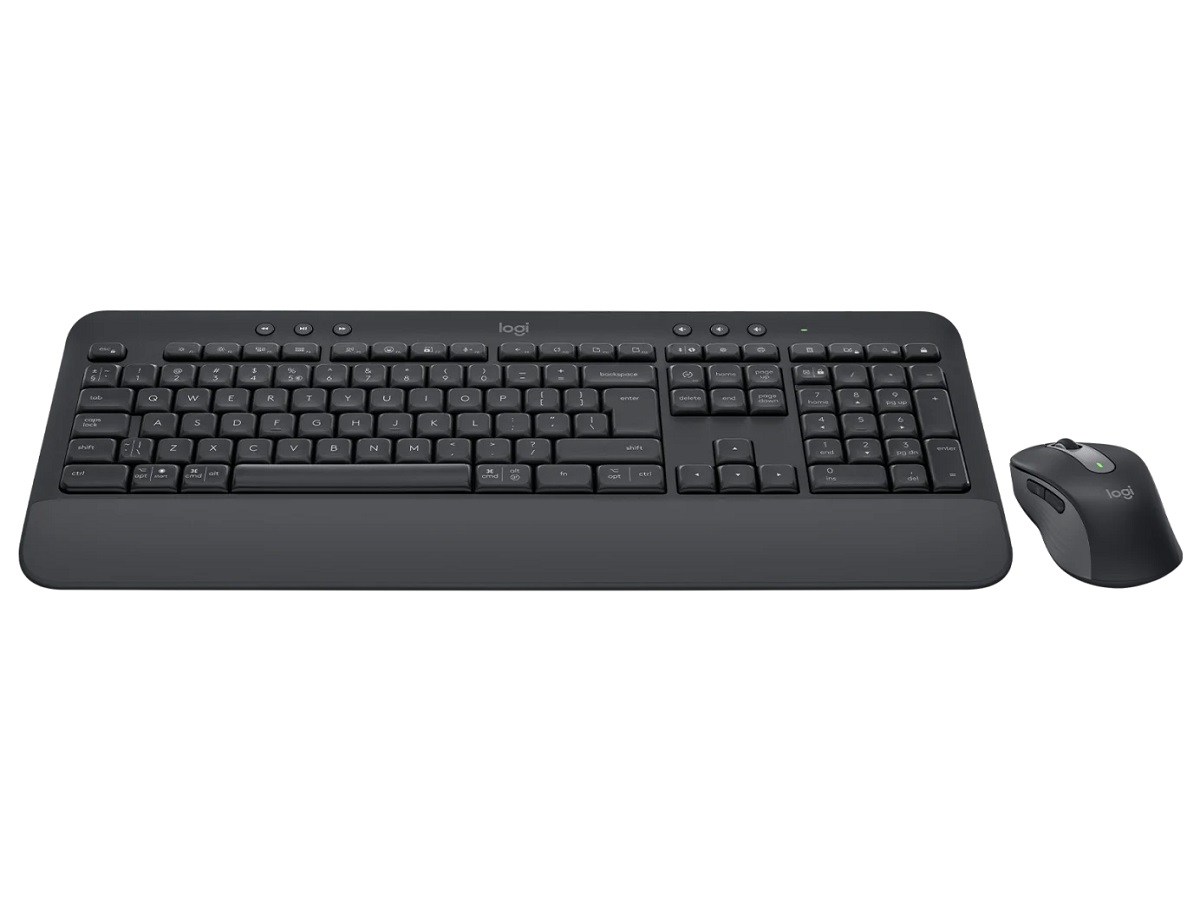 xyz - Zestaw klawiatura + myszka Logitech MK650 czarny - abc