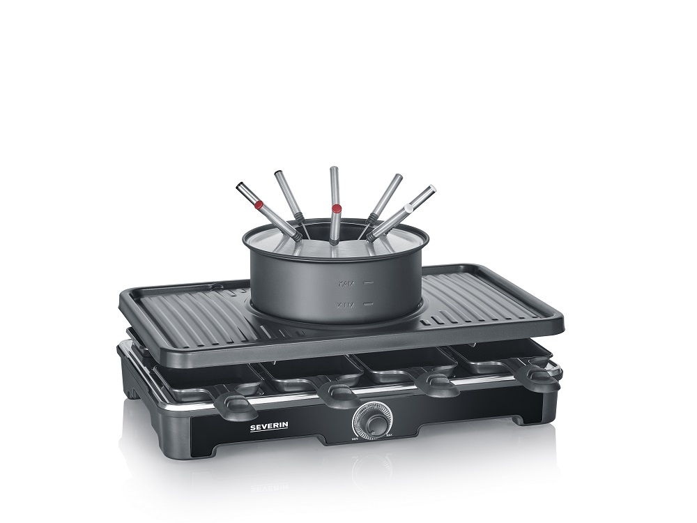 xyz - Grill raclette/fondue Severin RG2347 1400 W - abc