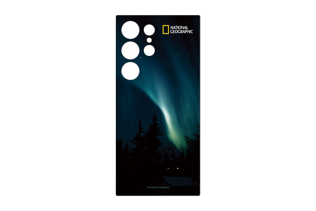 Wymienna płytka National Geographic Aurora Flipsuit Card do Galaxy S24 Ultra