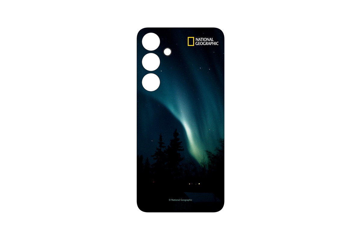 Wymienna p\u0142ytka National Geographic Aurora Flipsuit Card do Galaxy S24