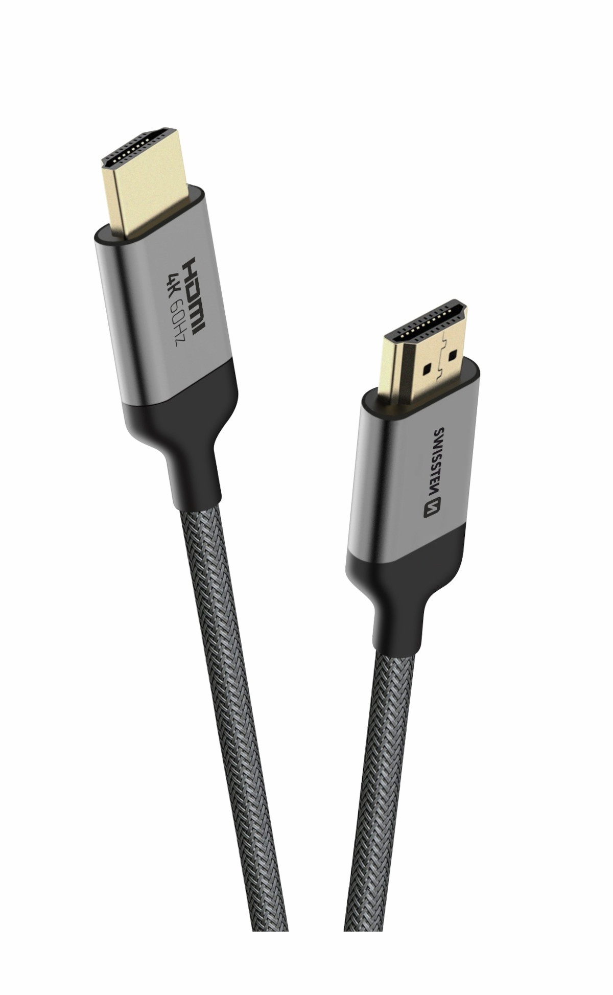 Kabel HDMI Swissten 3m szary