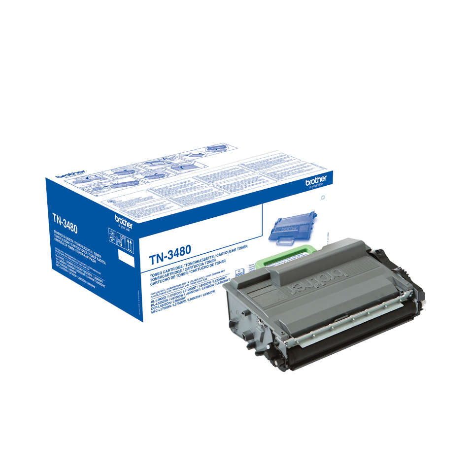 xyz - Toner Brother TN-3480 black 8000 str TN3480 - abc