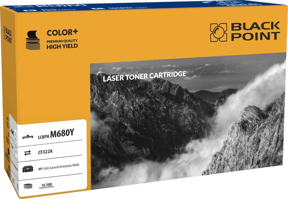 Toner Black Point LCBPHM680Y Żółty