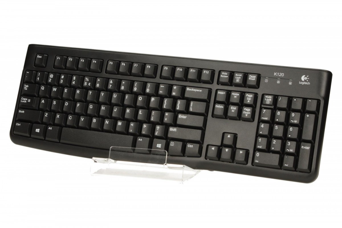 xyz - Klawiatura Logitech K120 920-002479 czarna - abc