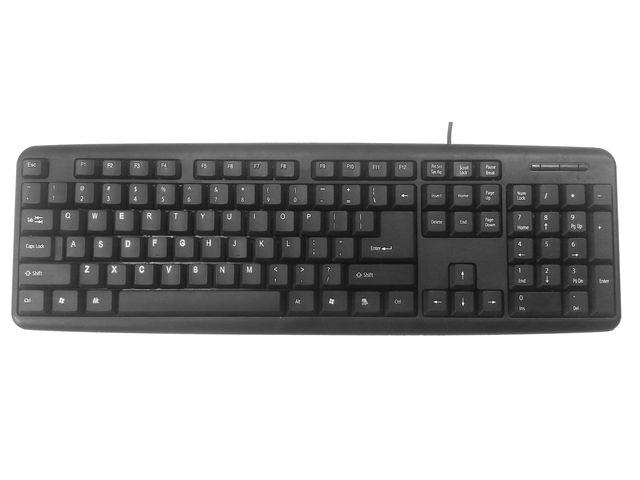 xyz - KLAWIATURA GEMBIRD STANDARD BLACK USB KB-U-103 - abc