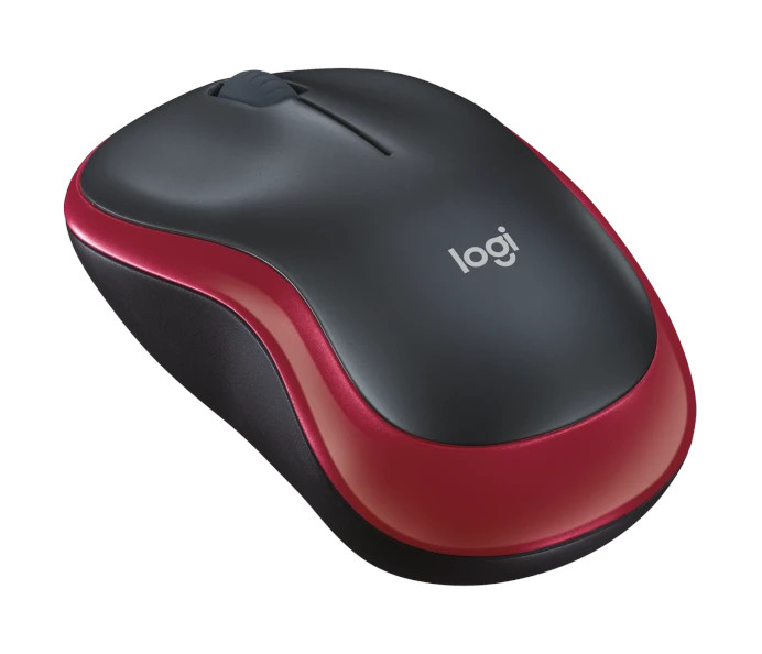 xyz - Mysz Logitech M185 910-002240 czerwona - abc