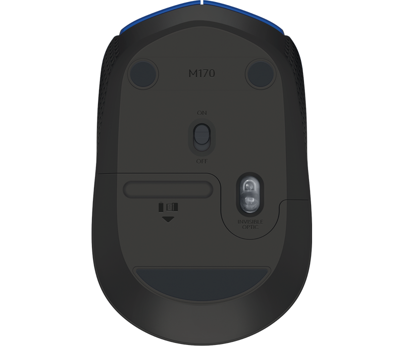 xyz - Mysz Logitech M171 910-004640 niebieski - abc