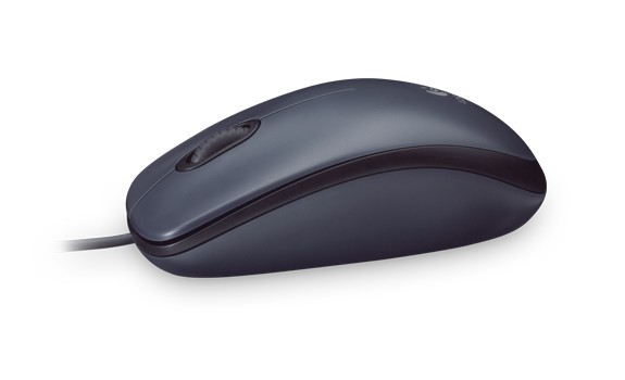 xyz - Logitech Mysz Optyczna M90 Dark - abc