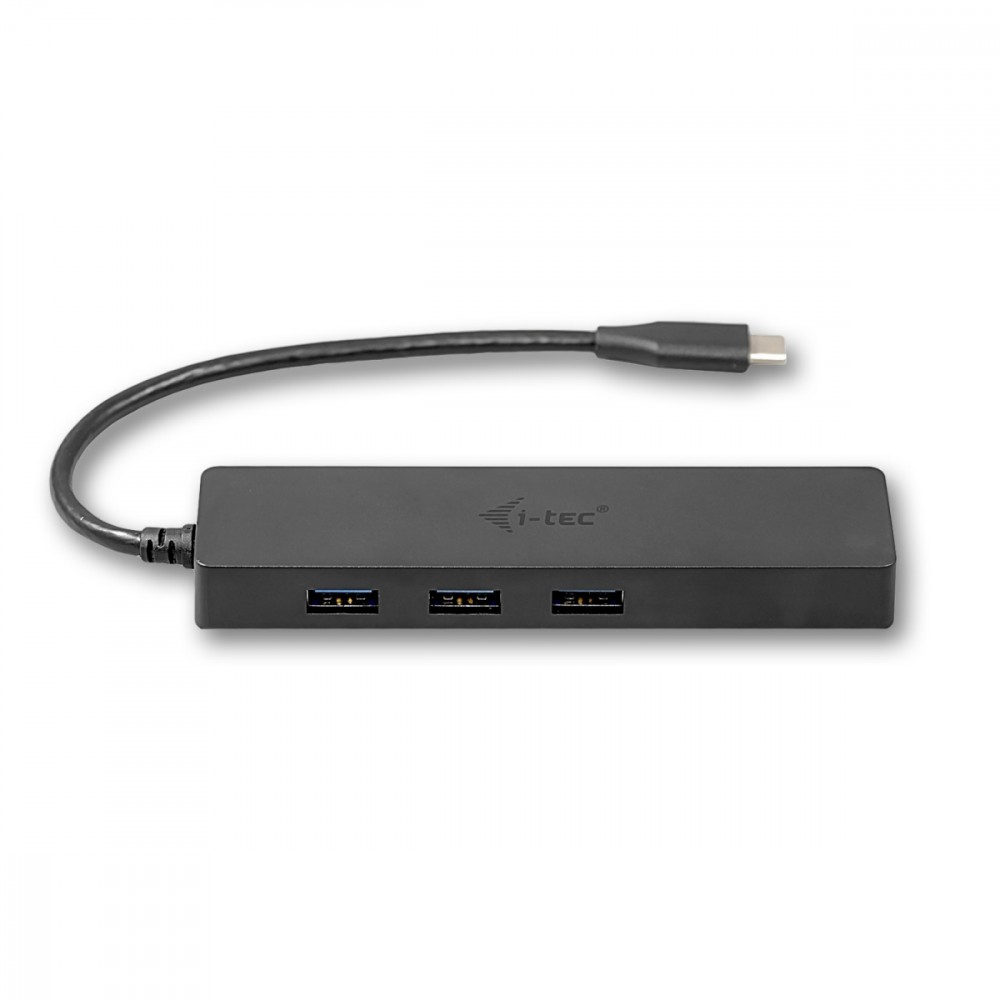 xyz - i-tec USB-C Slim 3-port HUB z adapterem Gigabit Ethernet - abc