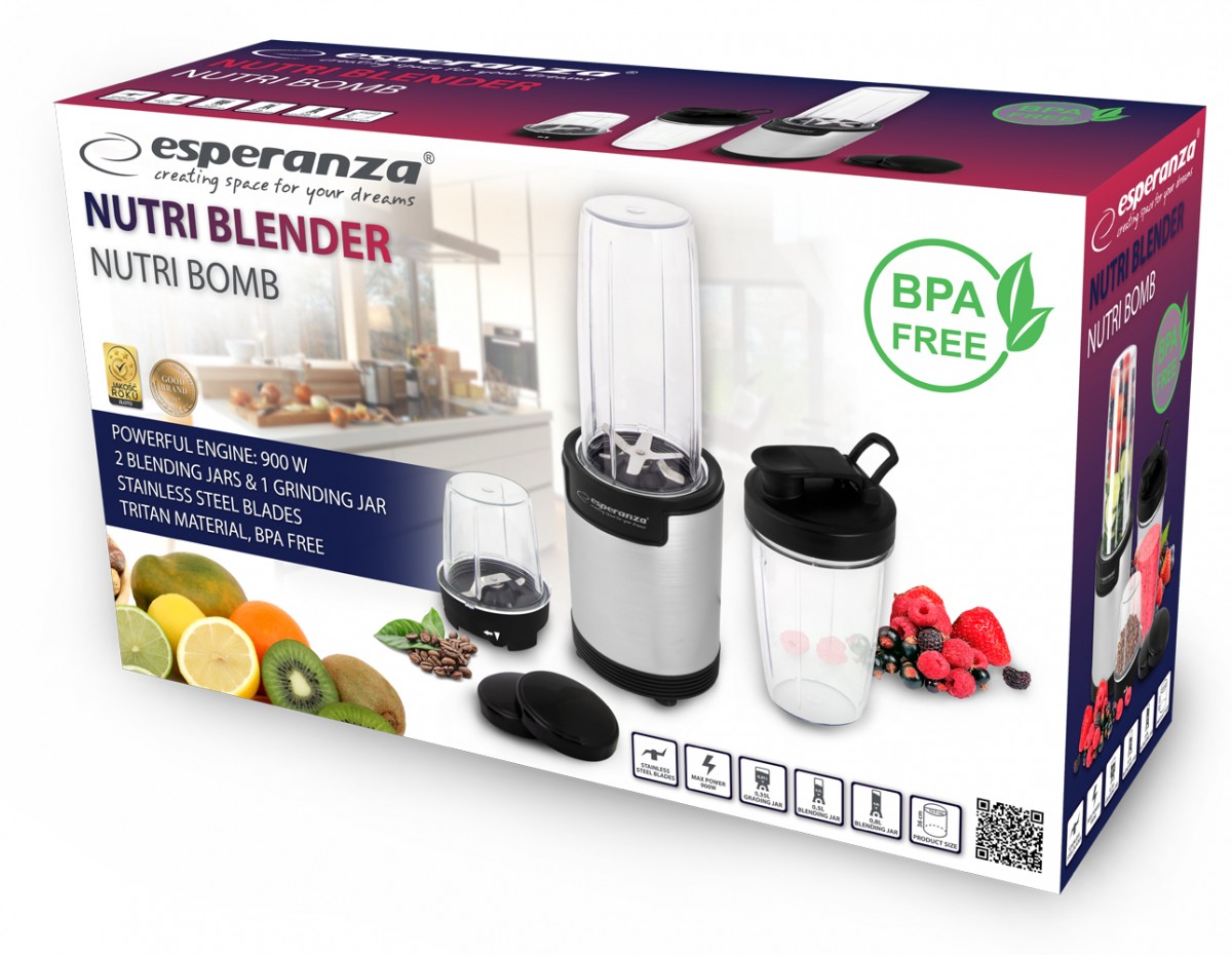 xyz - Blender Esperanza Nutri Bomb EKM030 9w1 - abc