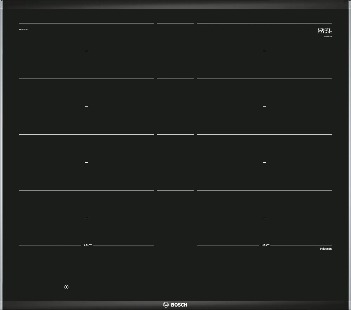 xyz - Płyta indukcyjna Bosch PXY675DC1E 7400W - abc