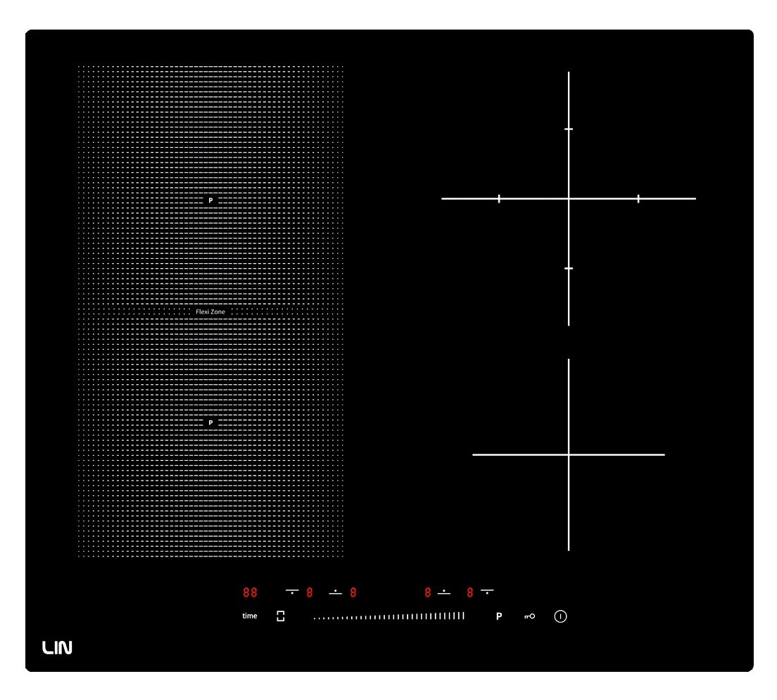 xyz - Płyta indukcyjna LIN LI-B47221 do zabudowy - abc