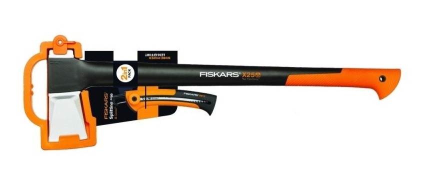 xyz - Siekiera rozłupująca Fiskars X25-XL 1015643 + piła Xtract Sw73 - abc