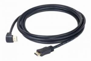 xyz - KABEL HDMI-HDMI 3M H.SPEED ETH 3D TV KĄTOWY 90" GEMBIRD - abc