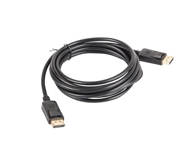 xyz - LANBERG Kabel DisplayPort M/M 4K 3M czarny - abc