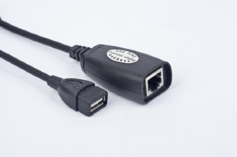 xyz - PRZEDŁUŻACZ USB(AM)->LAN->USB(AF) 30M USB 2.0 GEMBIRD - abc