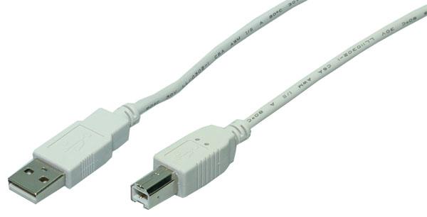 xyz - Kabel USB2.0 LogiLink CU0008 A/B 3m - abc