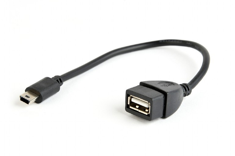 xyz - Kabel Gembird ( mini USB - USB OTG M-F 0.15m czarny ) - abc