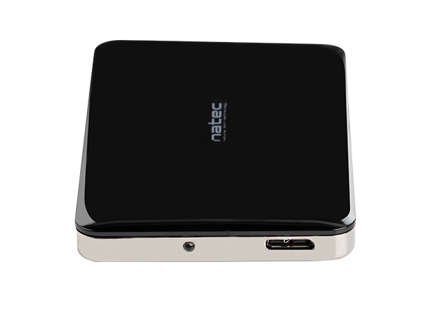 xyz - Obudowa HDD zewnętrzna SATA Natec Oyster 2 2,5" USB 3.0 aluminium black slim screwless - abc