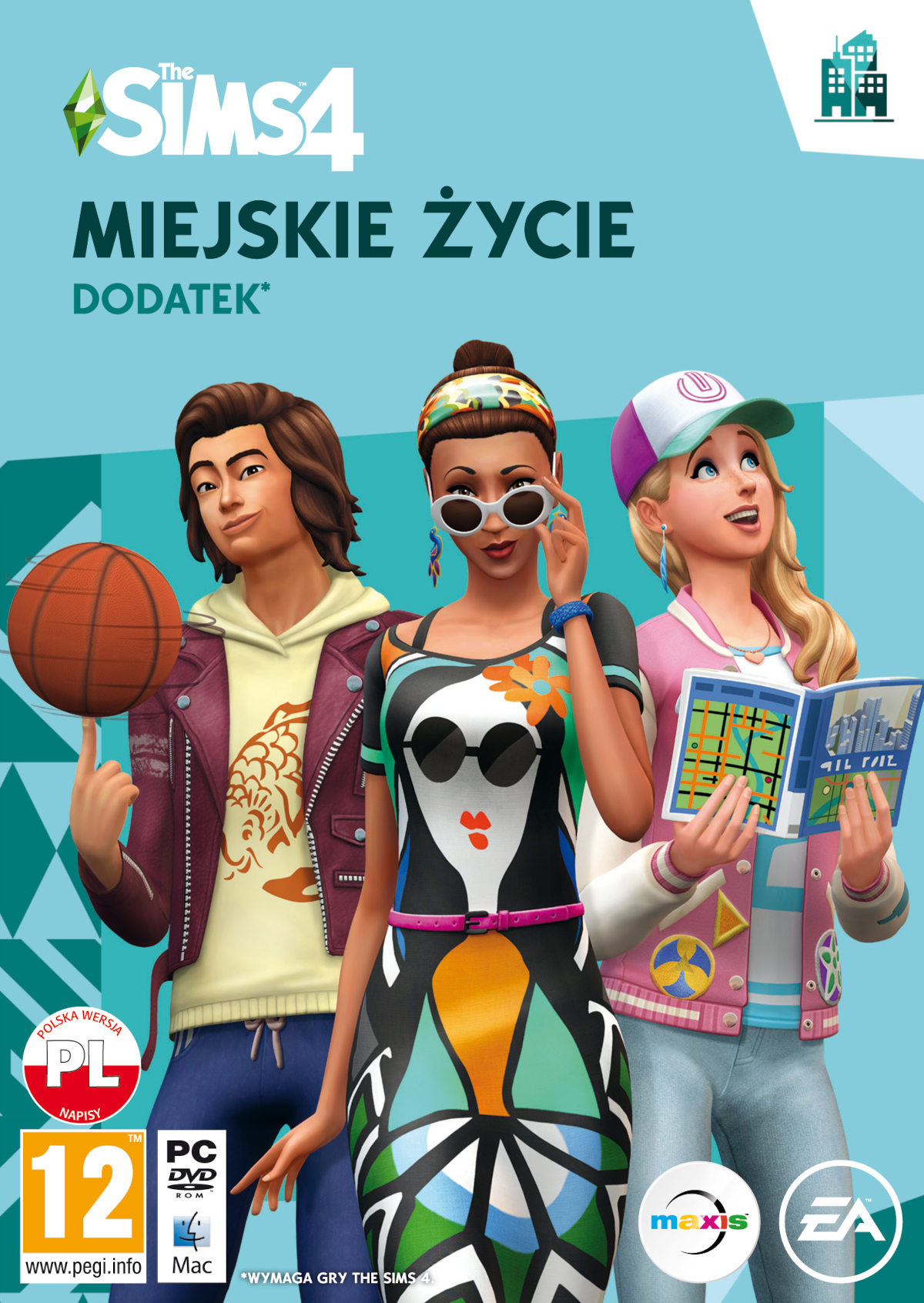 xyz - Dodatek do gry Electronic Arts The Sims 4 Miejskie życie na PC - abc