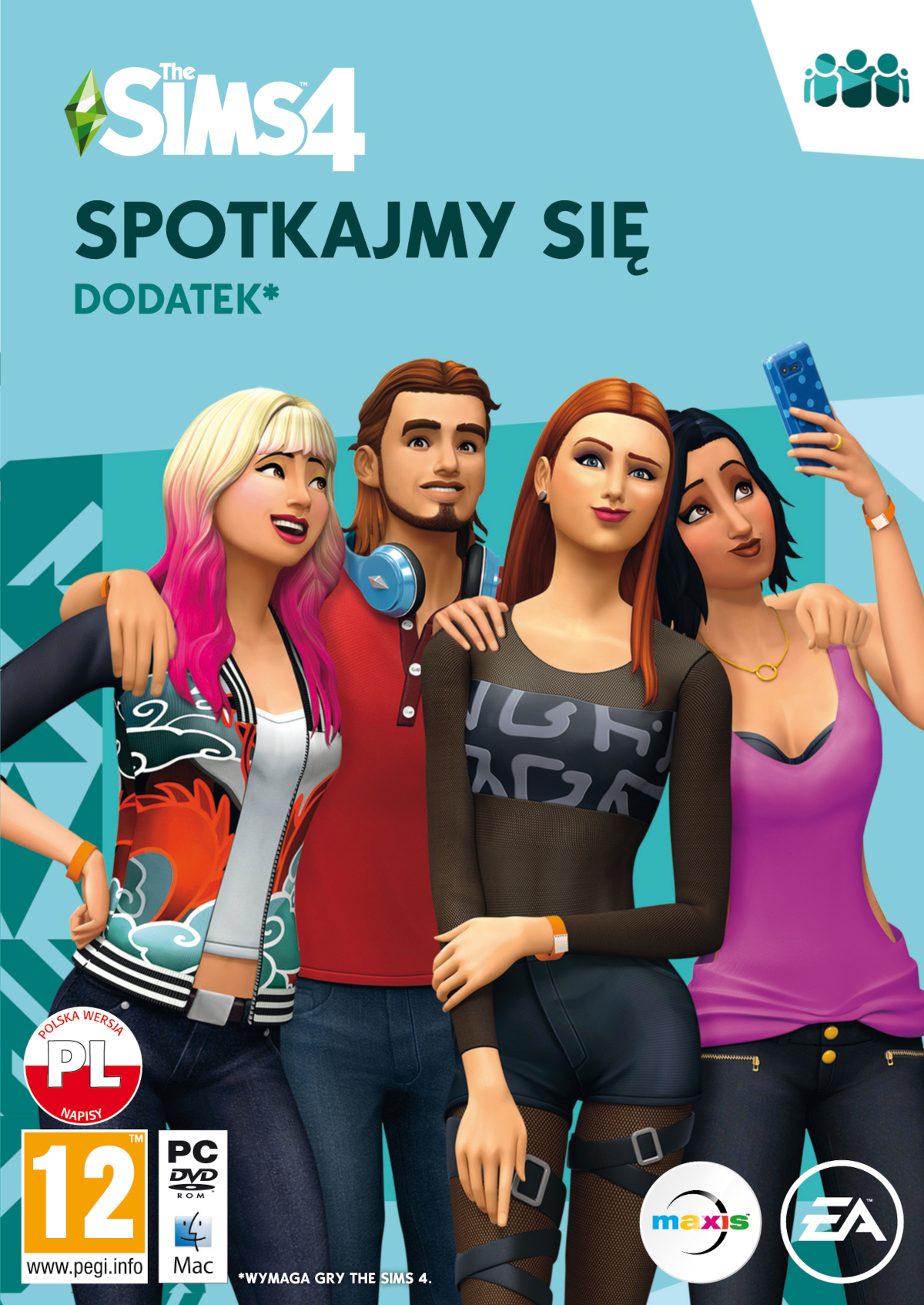 xyz - Dodatek do gry Electronic Arts The Sims 4 Spotkajmy się na PC - abc