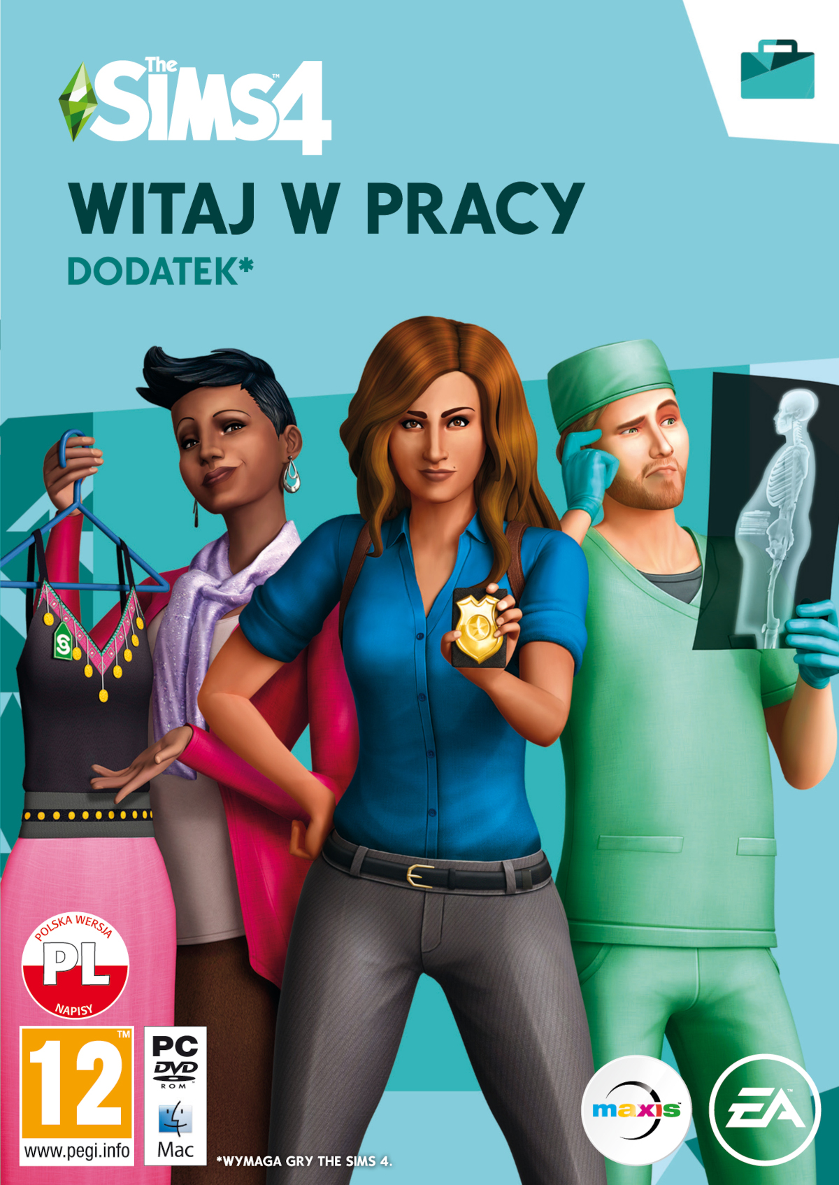 xyz - Dodatek do gry Electronic Arts The Sims 4 Witaj w pracy na PC - abc