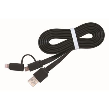 xyz - Gembird Kabel USB AM->Micro-BM/ Lightning Apple 1m - abc