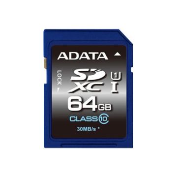 xyz - Karta pamięci ADATA Premier SDXC UHS-I U1 64GB ASDX64GUICL10-R - abc