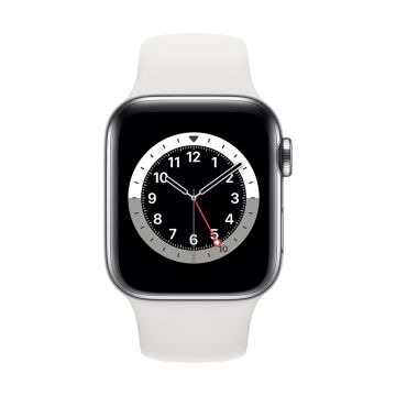 xyz - Smartwatch Apple Watch Series 6 GPS + Cellular 40mm Silver Stainless Steel - abc