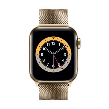 xyz - Smartwatch Apple Watch Series 6 GPS + Cellular 40mm Gold Stainless Steel - abc