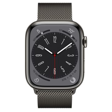 xyz - Smartwatch Apple Watch Series 8 GPS + Cellular 45mm Grafitowy, Bransoleta mediolańska - abc