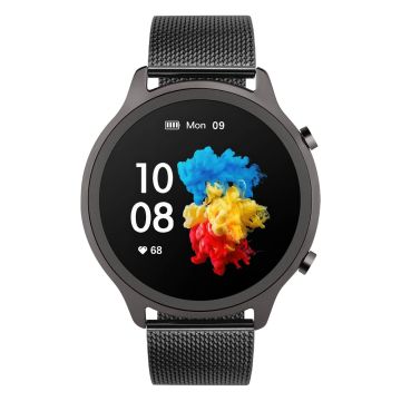 xyz - Smartwatch Garett Veronica czarny stalowy - abc