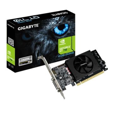 xyz - Gigabyte GT710 2GB DDR5 64BIT DVI/HDMI/Low Profile - abc