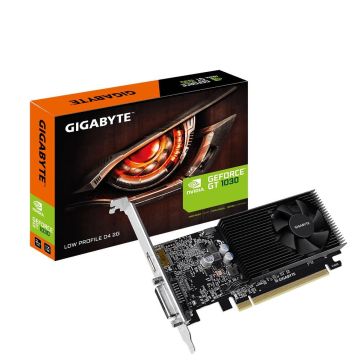 xyz - Karta VGA Gigabyte GT1030 Low Profile D4 2GB GDDR5 64bit DVI+2xHDMI - abc