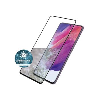 xyz - Szkło hartowane PanzerGlass PANZER7275 antybakteryjne czarne Samsung Galaxy S21 FE - abc