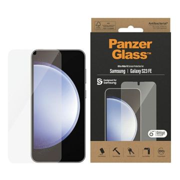 xyz - Szkło ochronne PanzerGlass Ultra-Wide Fit Samsung Galaxy S23 FE - abc